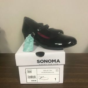 Sonoma girls leather dress shoes